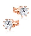 Gorgeous CZ Stone Silver Ear Stud STS-5279